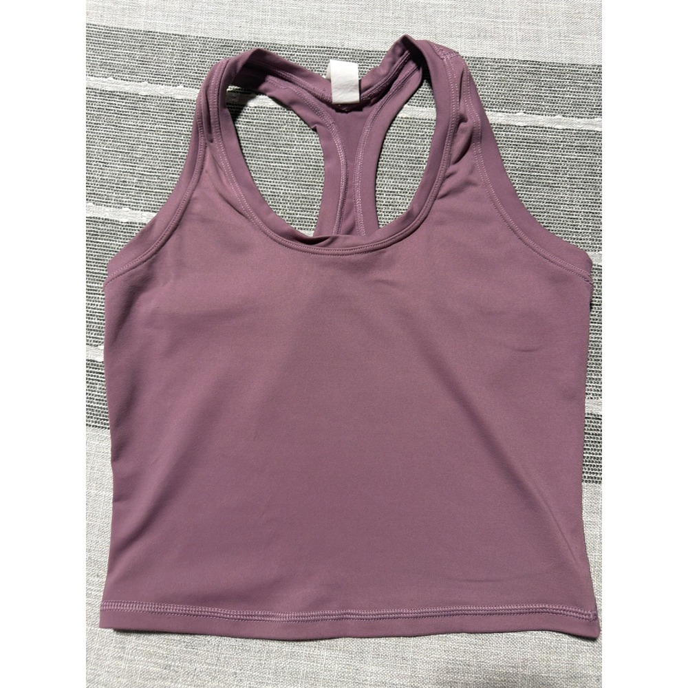 Tank Top Mauve Purple Racerback Womens Size 4